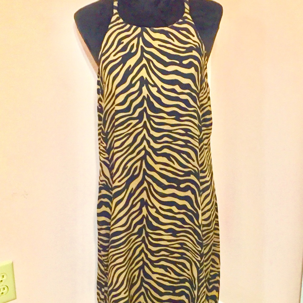 🌻3/$20 NWT Escapade Animal Zebra Print Dress